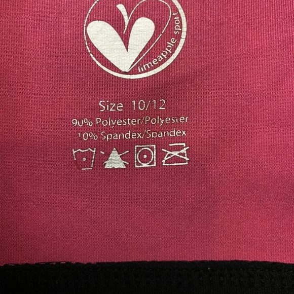 Lime Apple pink sports jacket size 10/12 Guc - Picture 4 of 5